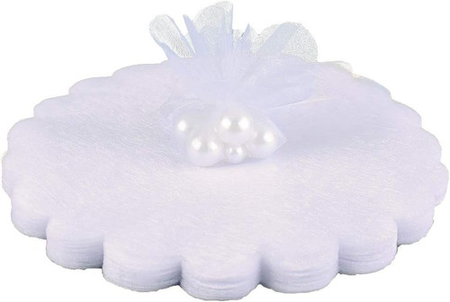 100 pezzi tulle confetti - tulle,