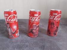 Lattine Coca Cola Marvel 2024 Edizione Limitata Vuote