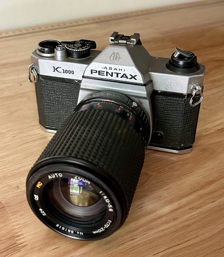 Asahi pentax k1000 - pentax, fotocamera