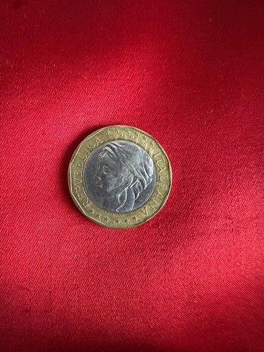 Moneta 1000 lire 1998 - moneta,