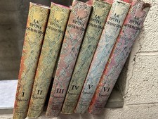 LA DIVINA COMMEDIA - 6 VOLUMI - FRATELLI FABBRI EDITORI 1963 - OTTIME CONDIZIONI