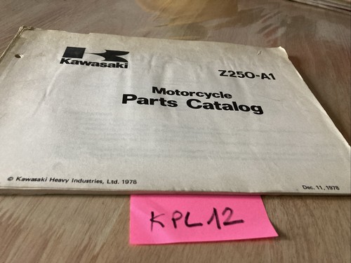 Kawasaki z250 elenco - z250, a1