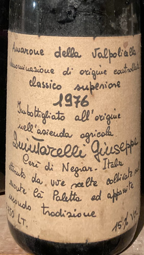 Amarone quintarelli annata