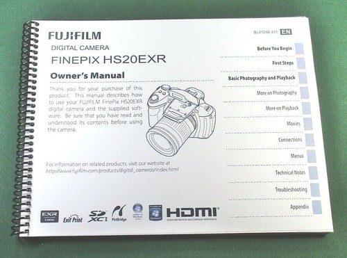 Fujifilm finepix hs20exr - finepix,