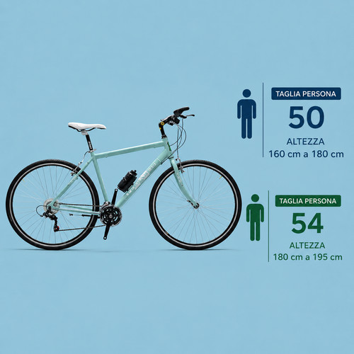 Ibrida bici city bike - 28,