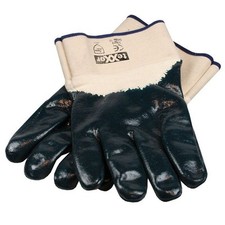 Guanti da lavoro blu rivestiti