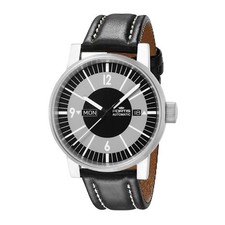 Orologio Fortis Uomo 623.10.38 L.01 Spacematic Svizzero Automatico Data Pelle Nero