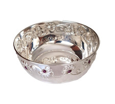 Centrotavola fiori in Argento