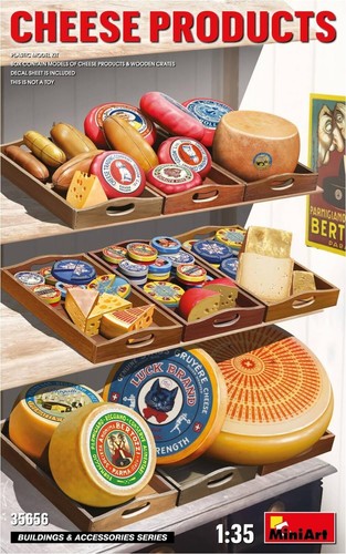 Cheese products diorama 35 - products,