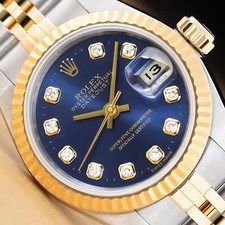Rolex Donna Datejust 69173 Blu