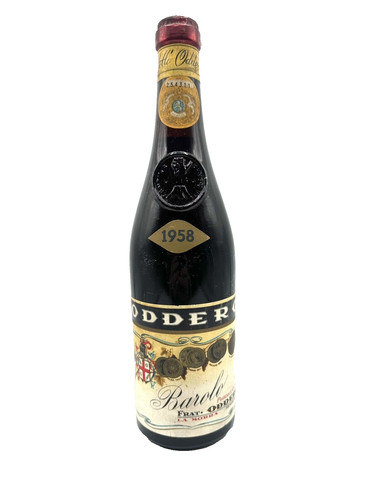 Vintage vino rosso - rosso, 1958