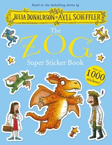 Zog super sticker book - book, by