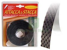 3BLISTER NASTRO VELCRO ADESIVO