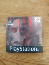 Silent Hill PS1 manuale di