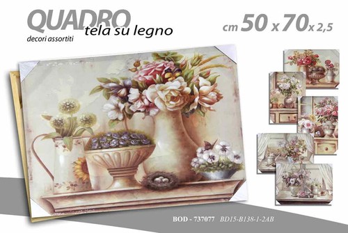 Quadro stampa tela canvas - su,
