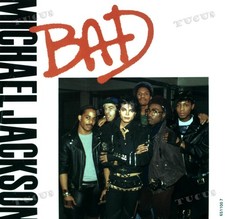 Michael Jackson - Bad 7" (VG)