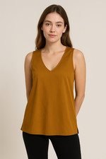 WOMENS BARBARELLA V-NECK TANK
