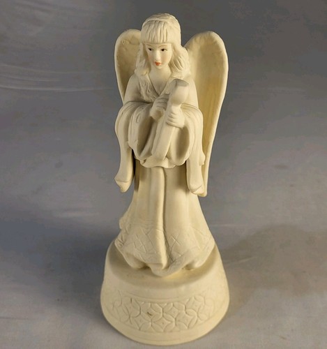 Statuina angelo porcellana
