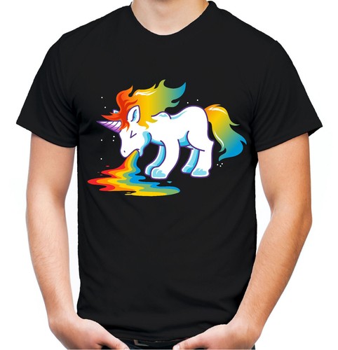 Shirt unicorno malato - unicorno,