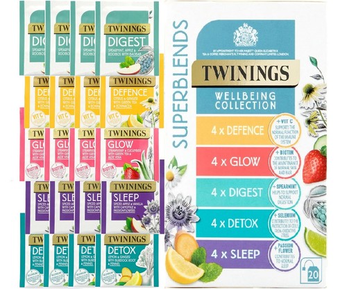 Twinings superblends wellbeing - twinings,