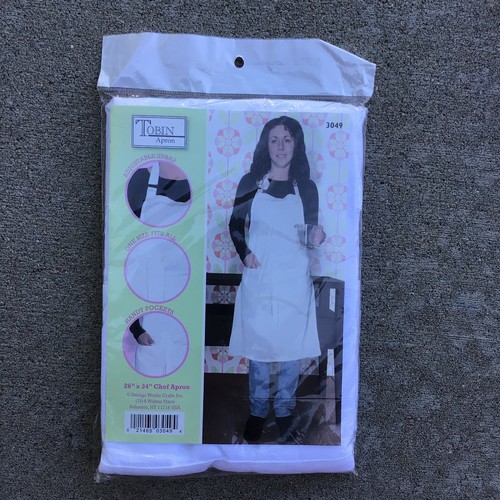 Grembiule bianco marca tobin - marca,