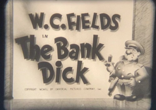 The bank dick - bank, dick”