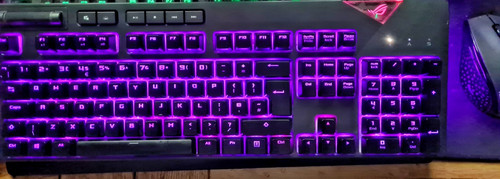 Rog strix flare - strix, tastiera
