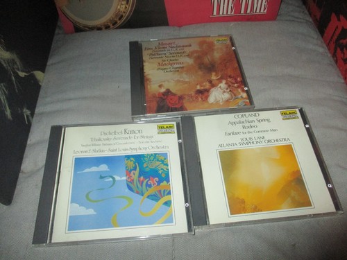 Japan pressings telarc - telarc, label