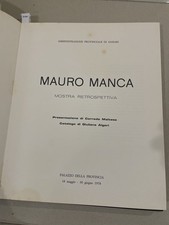 Mauro Manca: Mostra