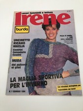 Irene di Burda n.1  1984 La