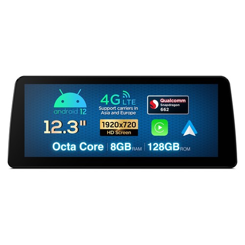 Autoradio android 13 8 - 12,3",