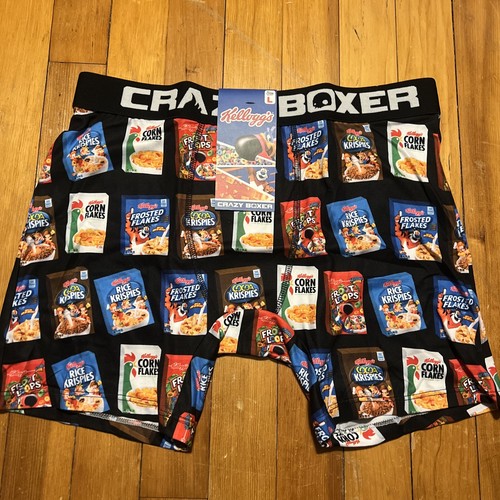 Kellog cereal boxers crazy - boxers,