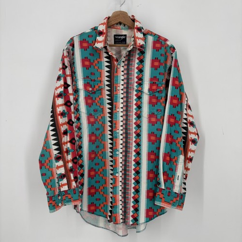 Camicia western geometrica