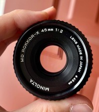 Minolta MD Rokkor-X 45mm f2