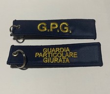 PORTACHIAVI IN STOFFA GUARDIA