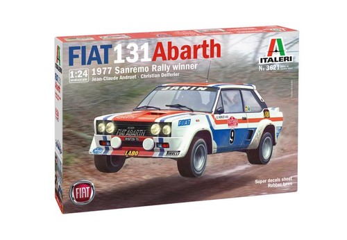 Italeri fiat 131 abarth - fiat,