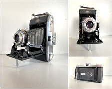 FOLDING CAMERA ZEISS IKON NETTAR IIc VARIO Novar Anastigmatic 1:6,3 f=105mm '50s
