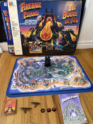 Vintage fireball island board - vintage,