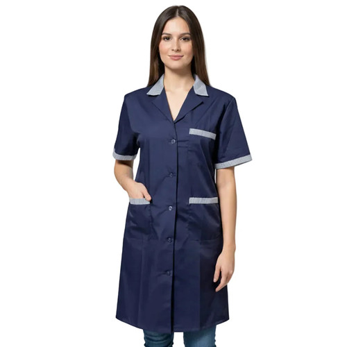 Camice lavoro donna blu - camice,
