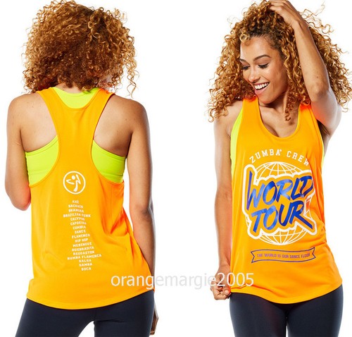 Zumba world tour loose tank - zumba,