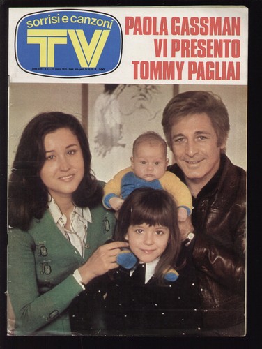 Sorrisi 1974 battisti jane - battisti,