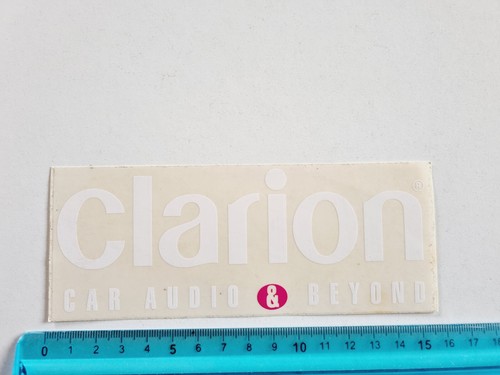 Adesivo clarion car audio - car,