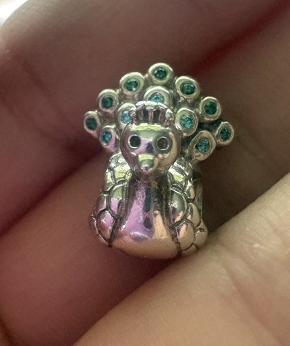 Autentico charm pandora - pandora, pavone