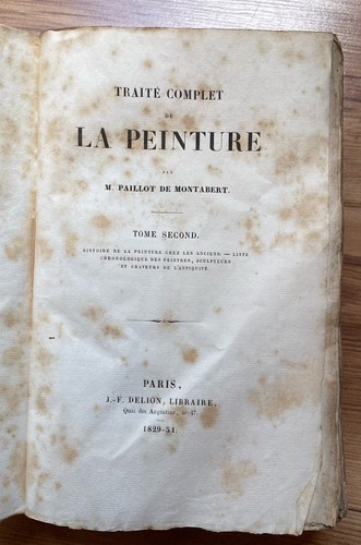 Paillot montabert traité - de, montabert,