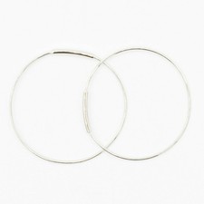 25mm Infinito Filo Orecchini a