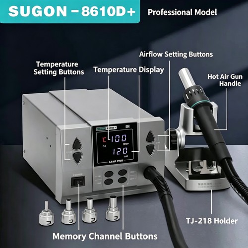 Sugon 8610d 1000w stazione - 1000w, di