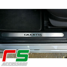 alfa romeo giulietta battitacco soglia porta batticalcagno acciaio inox 3 tuning