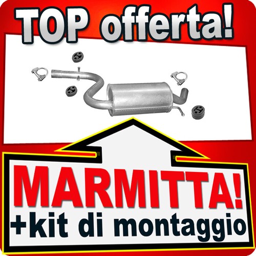 Silenziatore centrale per - centrale, seat