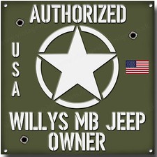 WILLYS MB JEEP,AUTHORIZED