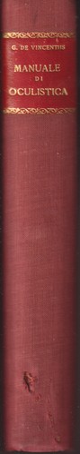 Manuale oculistica - di,
